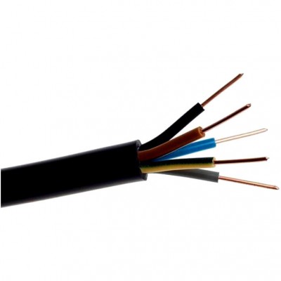TELE-FONIKA Kabel ziemny YKY 5x 4 żo 0,6/1KV G-103099 Tele-fonika Kable Czarny