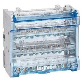 LEGRAND Modułowy blok rozdzielczy 6M 4P 125A 10-zaciskowy /1,5‑25mm²/