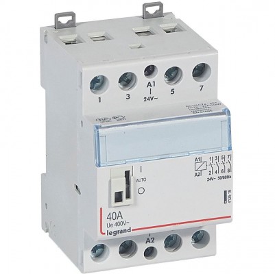 LEGRAND Stycznik modułowy SM 340 40A 24V AC 4Z z manipulatorem