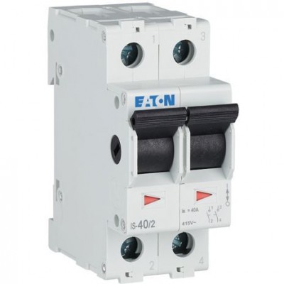 EATON Rozłącznik izolacyjny modułowy IS- 40/2 40A 415V AC 2P 2Z