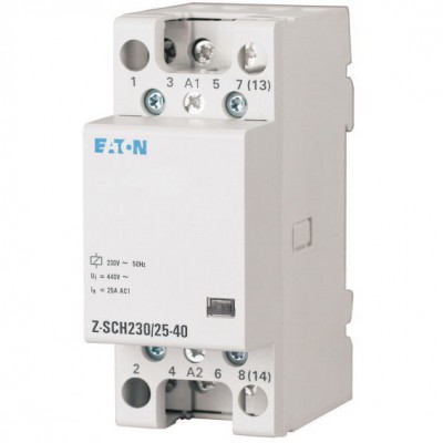EATON Stycznik modułowy 25A 2Z+2R 2M 230V AC Z-SCH230/25-22