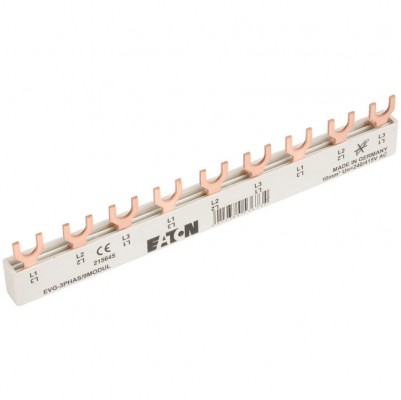 EATON Szyna łączeniowa widełkowa EVG-3PHAS/9MODUL 63A 3P 9M 10mm²