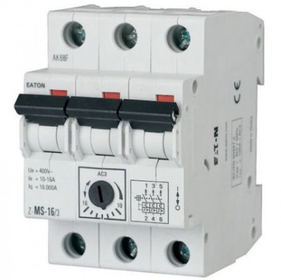 EATON Wyłącznik silnikowy Z-MS-25/3 16-25A 11kW 10kA 3P zaciski śrubowe
