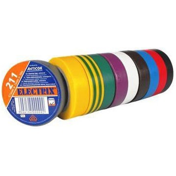 ANTICOR Taśma izolacyjna PCW 211P /19mmx20m/ Multikolor