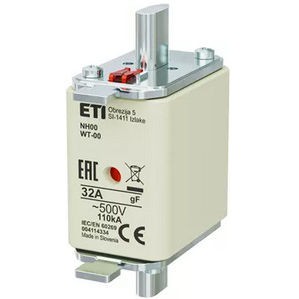 ETI Wkładka topikowa NH00 gF 32A 500V