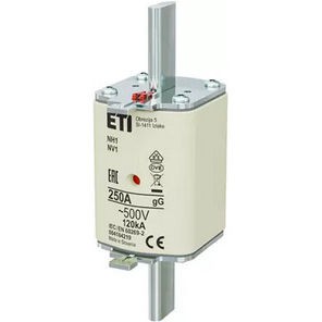 ETI Wkładka topikowa NH1 gG P 250A 500V