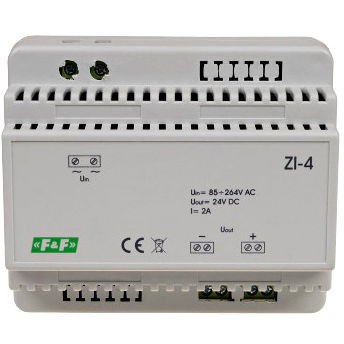 F&F Zasilacz impulsowy 50W 2A 24V DC ZI-4