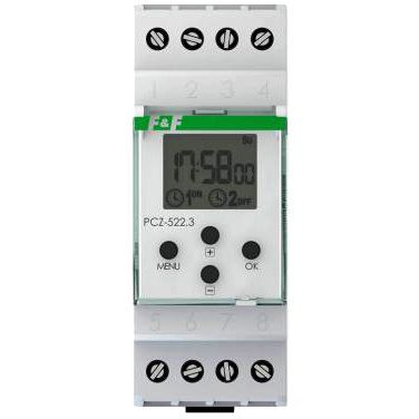 F&F Zegar programowalny tygodniowy PCZ-522