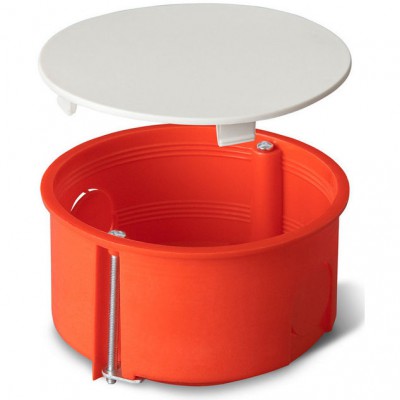 ELEKTRO-PLAST NASIELSK Puszka podtynkowa instalacyjna do ścian pustych z deklem PO-80 /80mm/