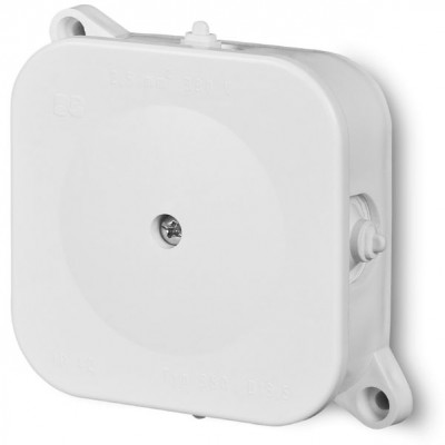 ELEKTRO-PLAST NASIELSK Puszka natynkowa hermetyczna pusta IP42 /84x84x40mm/ Biały