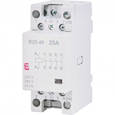 ETI Stycznik modułowy R 25-40 25A 230V AC 4Z