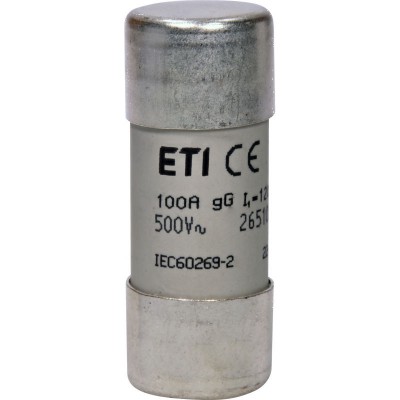 ETI Wkładka topikowa cylindryczna CH22x58 gG 100A 500V
