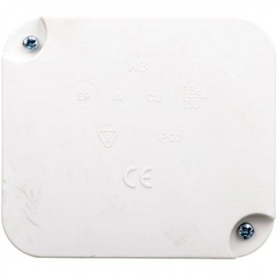 ELEKTRO-PLAST NASIELSK Puszka natynkowa hermetyczna EP-LUX IP20 /90x80x25mm/ Biały