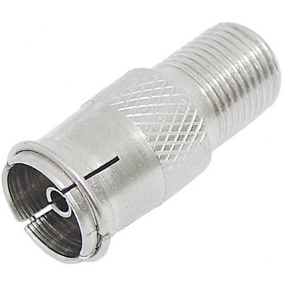 LAMEX LX0079 Przejście Gniazdo TV - Gniazdo Typu F LX0079