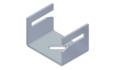 BŁYSKAWICA 10C Uchwyt do bednarki typ U