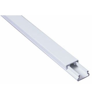 AKS ZIELONKA Mały kanał elektroinstalacyjny MKE 15/32 /15x32x2000mm/ Biały