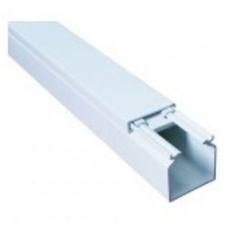 AKS ZIELONKA Kanał elektroinstalacyjny KE 40/40 /40x40x2000mm/ Biały