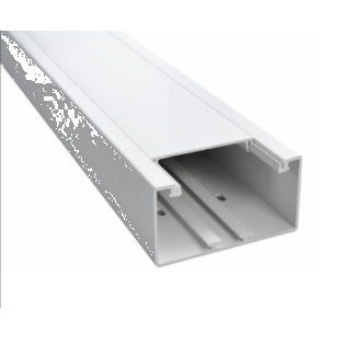 AKS ZIELONKA Kanał elektroinstalacyjny KE 60/130 /60x130x2000mm/ Biały