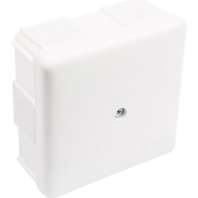 ELEKTRO-PLAST NASIELSK Puszka natynkowa hermetyczna EP-LUX pusta IP55 /86x86x39mm/ Biały
