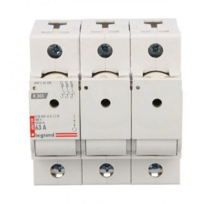 LEGRAND Rozłącznik bezpiecznikowy R303 63A 400V 3P 606709
