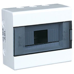 ELEKTRO PLAST OPATÓWEK 1.2 Rozdzielnica plastikowa natynkowa 8 modułów N+PE IP40 SRN-8 /Drzwi dymne/
