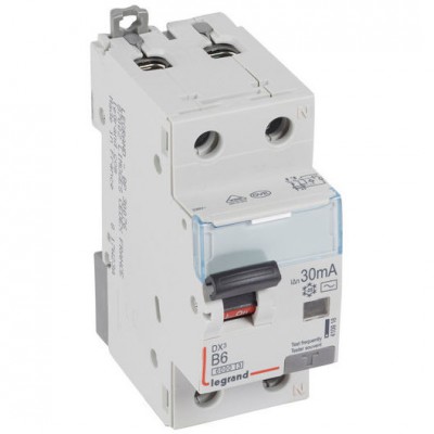 LEGRAND Wyłącznik różnicowonadpradowy B P312 6A 30mA 2P /Typ AC/