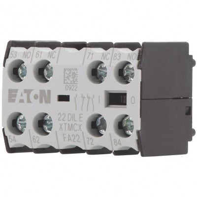 EATON 010288 Blok styków pomocniczych 22DILE 4A 4P 2Z+2R montaż czołowy zaciski śrubowe