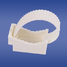 ELEKTRO PLAST OPATÓWEK 12.2 Uchwyt kablowy przykręcany z opaską biały UP-30/100 Biały