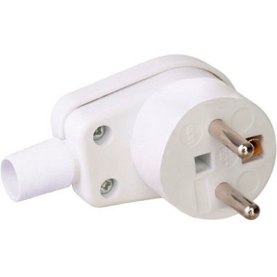 ELEKTRO-PLAST NASIELSK Wtyczka kątowa z uziemieniem 16A 250V WB-6 3300-00