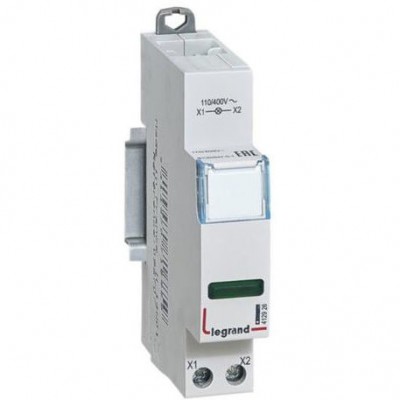 LEGRAND Lampka pojedyncza LED L403 110/400V /Zielony/