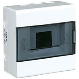 ELEKTRO PLAST OPATÓWEK 1.1 Rozdzielnica plastikowa natynkowa 6 modułów N+PE IP40 SRN-6 /Drzwi dymne/