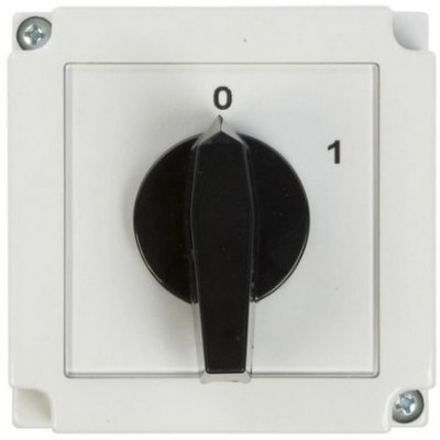 APATOR Łącznik krzywkowy w obudowie 4G25-10-PK 3-fazowy 25A /0-1/ IP55