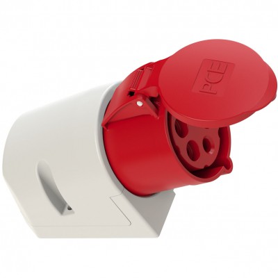 PCE 125-6 Gniazdo siłowe stałe 32/5 400V IP44 CEE 125-6