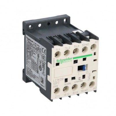 SCHNEIDER Stycznik mocy AC3 9A cewka 230V AC 3P 1Z zaciski skrzynkowe