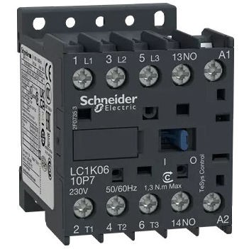 SCHNEIDER Stycznik mocy AC3 12A cewka 24V AC 3P 1Z zaciski skrzynkowe