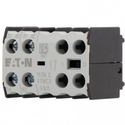 EATON Blok styków pomocniczych 11DILE 4A 2P 1Z+1R montaż przedni zaciski śrubowe
