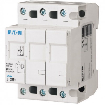 EATON 263879 Rozłącznik bezpiecznikowy 10.3x38 3P 32A 400V AC Z-SH/3