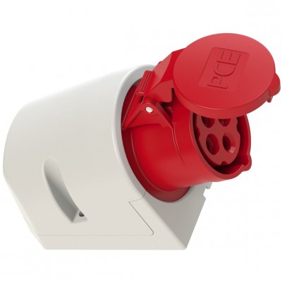 PCE 114-6 Gniazdo siłowe stałe 16/4 400V IP44 CEE 114-6