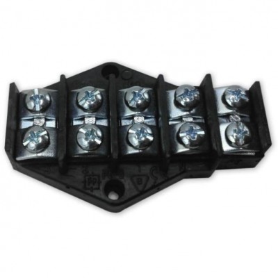 ELEKTRO-PLAST NASIELSK Płytka rozgałęźna 5x2,5mm² Czarny