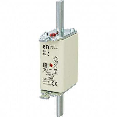 ETI Wkładka topikowa NH1C gG 50A 500V