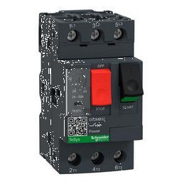 SCHNEIDER GV2ME32 Wyłącznik silnikowy napęd przyciskowy 24-32A 7,5-15kW 3P 400V zaciski skrzynkowe