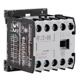 EATON 020402 Miniaturowy stycznik mocy DILEM-01 9A 24V AC 4kW 3P 3Z+1R /24V 50/60Hz/