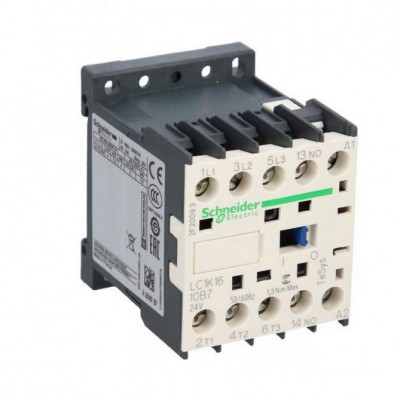 SCHNEIDER Stycznik mocy AC3 16A cewka 24V AC 3P 1Z zaciski skrzynkowe