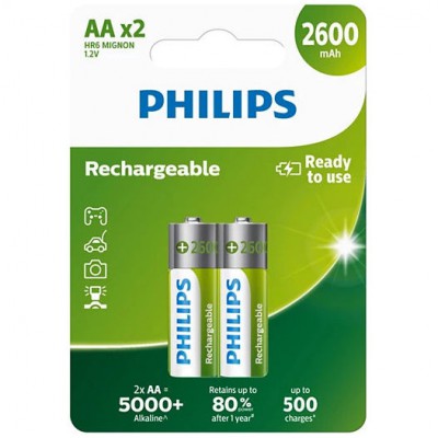 SIGNIFY Akumulatory AA LR06 2600mAh 1,2V /Blister/