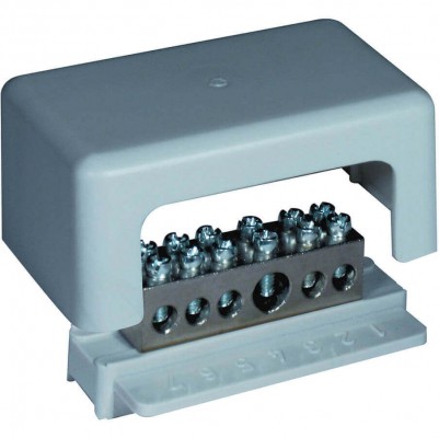 SIMET Szyna wyrównująca potencjał SWP1 690V 25 mm²/ 5×6 mm² /Szary/
