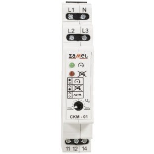 ZAMEL Czujnik kolejności faz 230/400V AC CKM-01