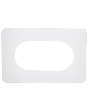 ZAMEL YNS10000034 Osłona ściany podwójna biała OSX-220-BIA