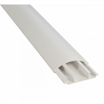 AKS ZIELONKA Listwa elektroinstalacyjna półokrągła LPO 15/50 /15x50x2000mm/ Biały