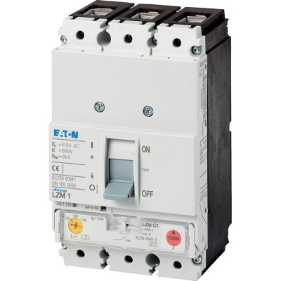 EATON Wyłącznik mocy LZMC1-A160-I 160A 400V 36kA 3P zaciski skrzynkowe