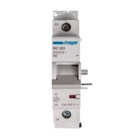 HAGER Wyzwalacz wzrostowy 110-130V DC / 230-415V AC